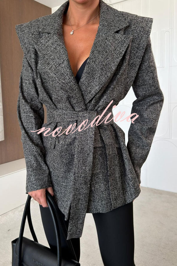 BLAZER HOLGADO | CINTURÓN