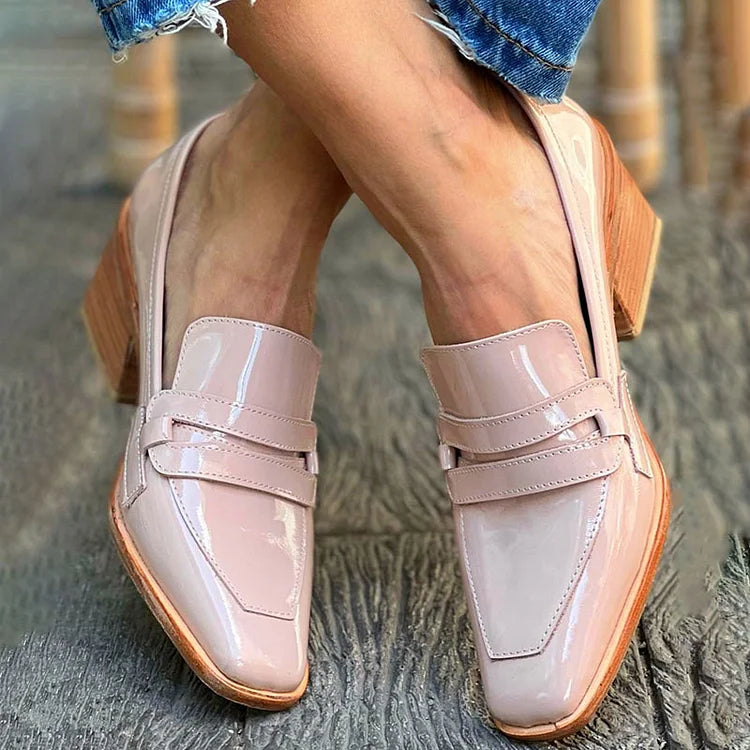 MOCASÍN | TACÓN ANCHO
