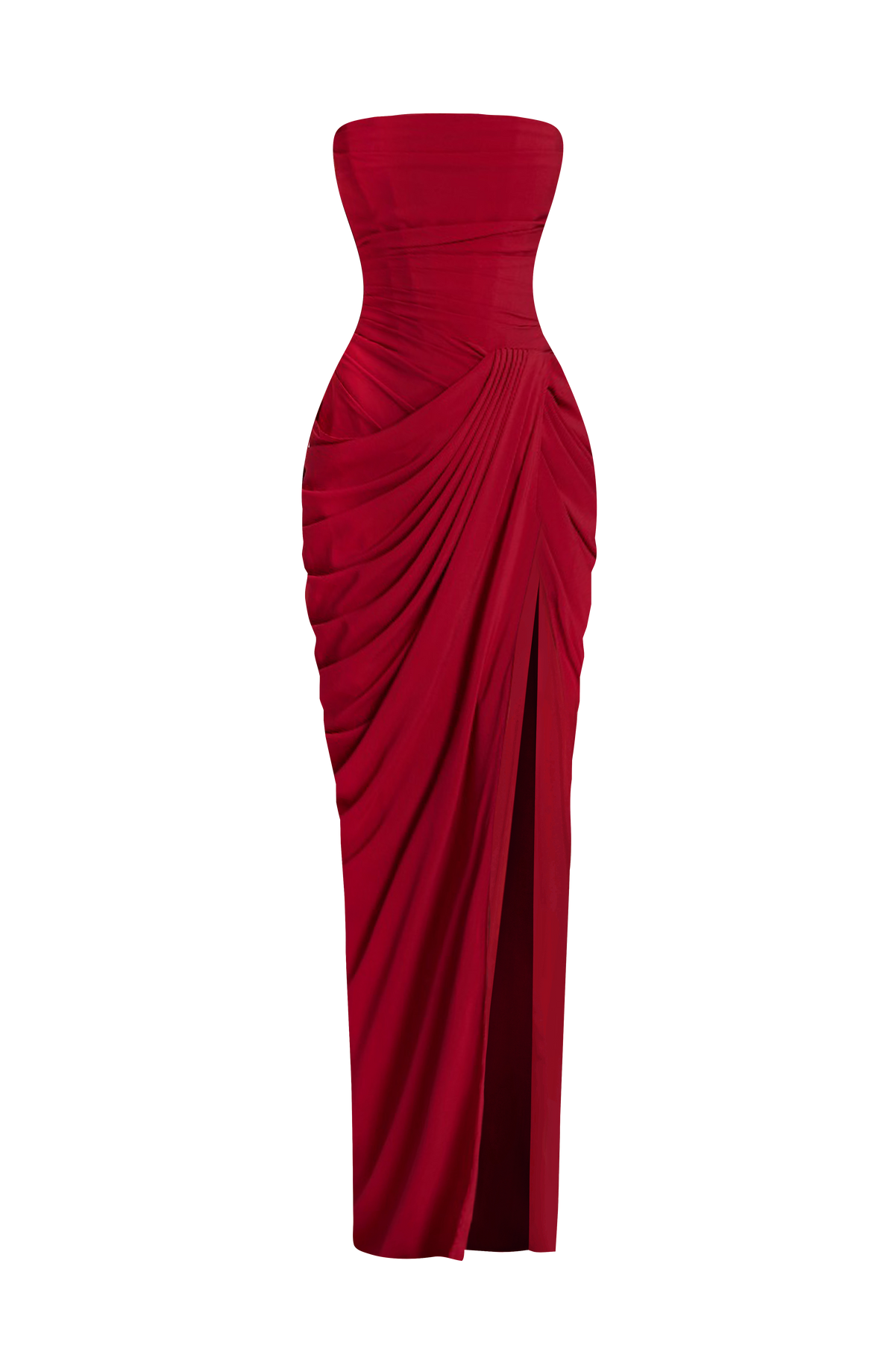 VESTIDO LARGO | CYRA ROJO