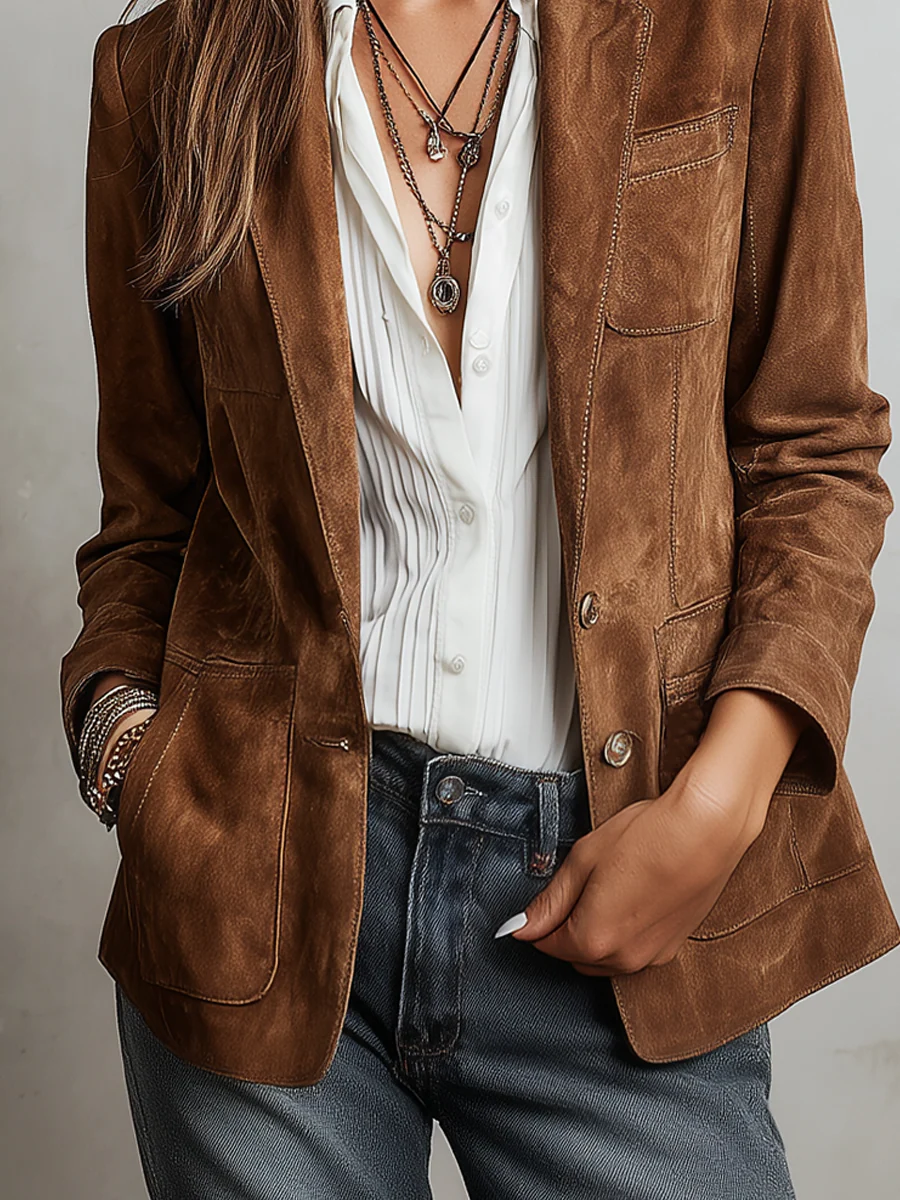 CHAQUETA DE ANTE | VINTAGE