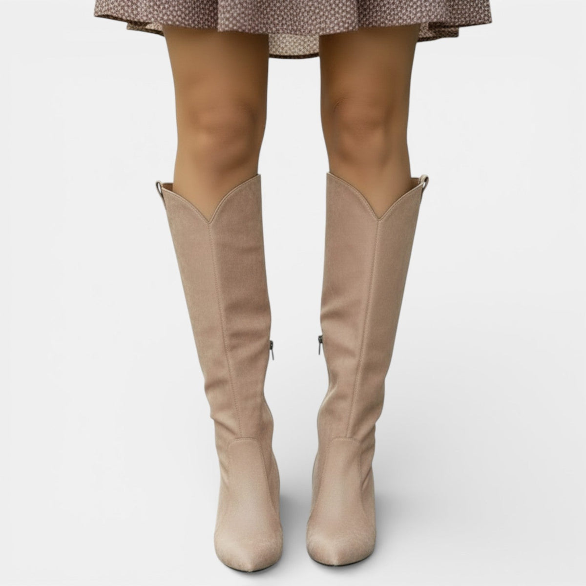 BOTAS MEDIA CAÑA | TACÓN ALTO