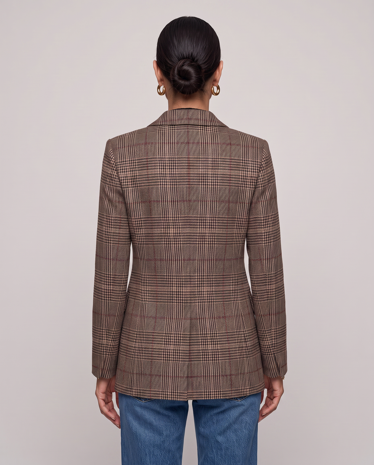 BLAZER LARGO | PRÍNCIPE DE GALES