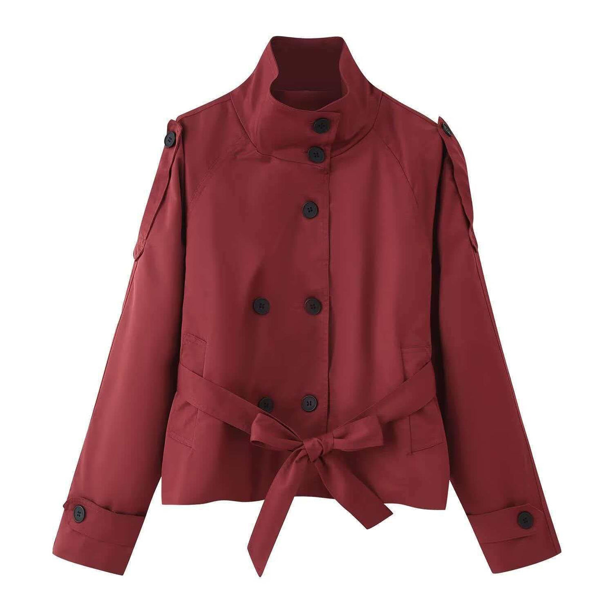 TRENCH CORTO | CRUZADO