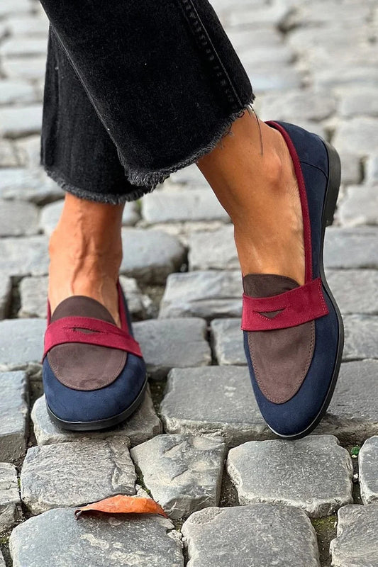 MOCASÍN | COLOUR BLOCK MARINO