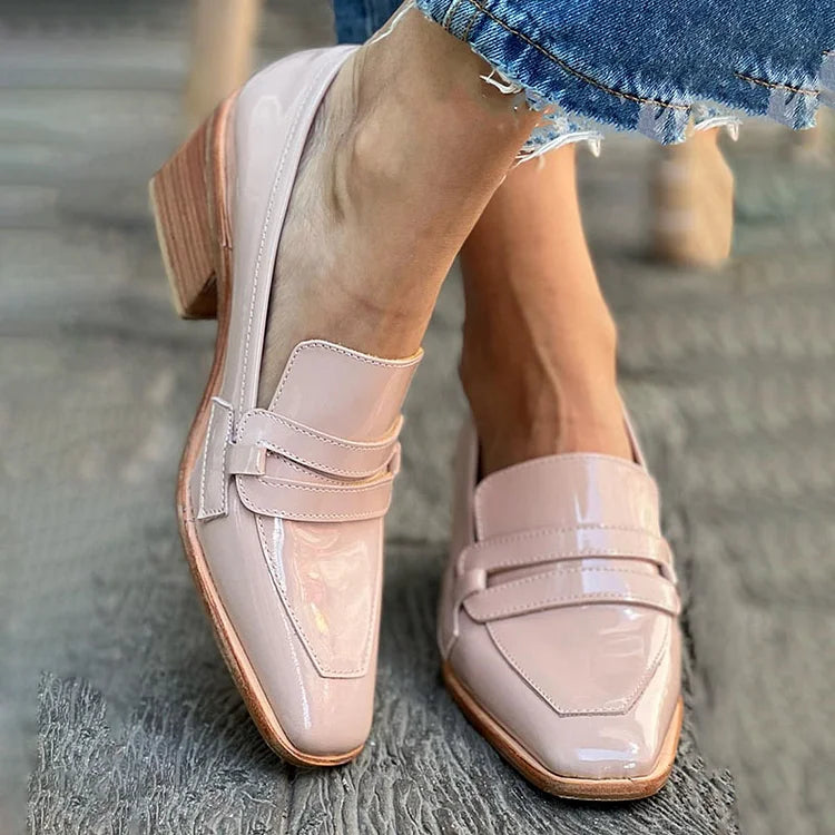MOCASÍN | TACÓN ANCHO