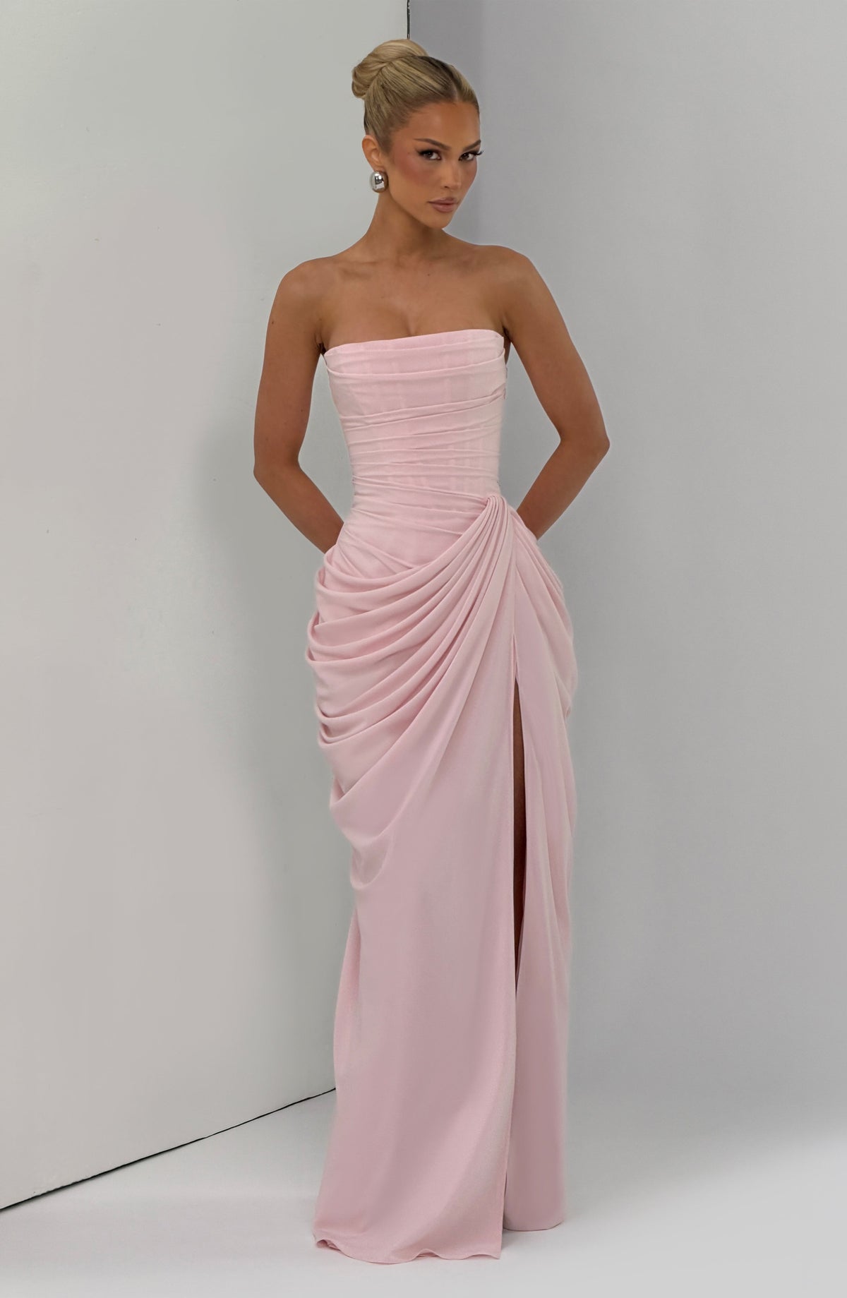 VESTIDO LARGO | CYRA ROSA