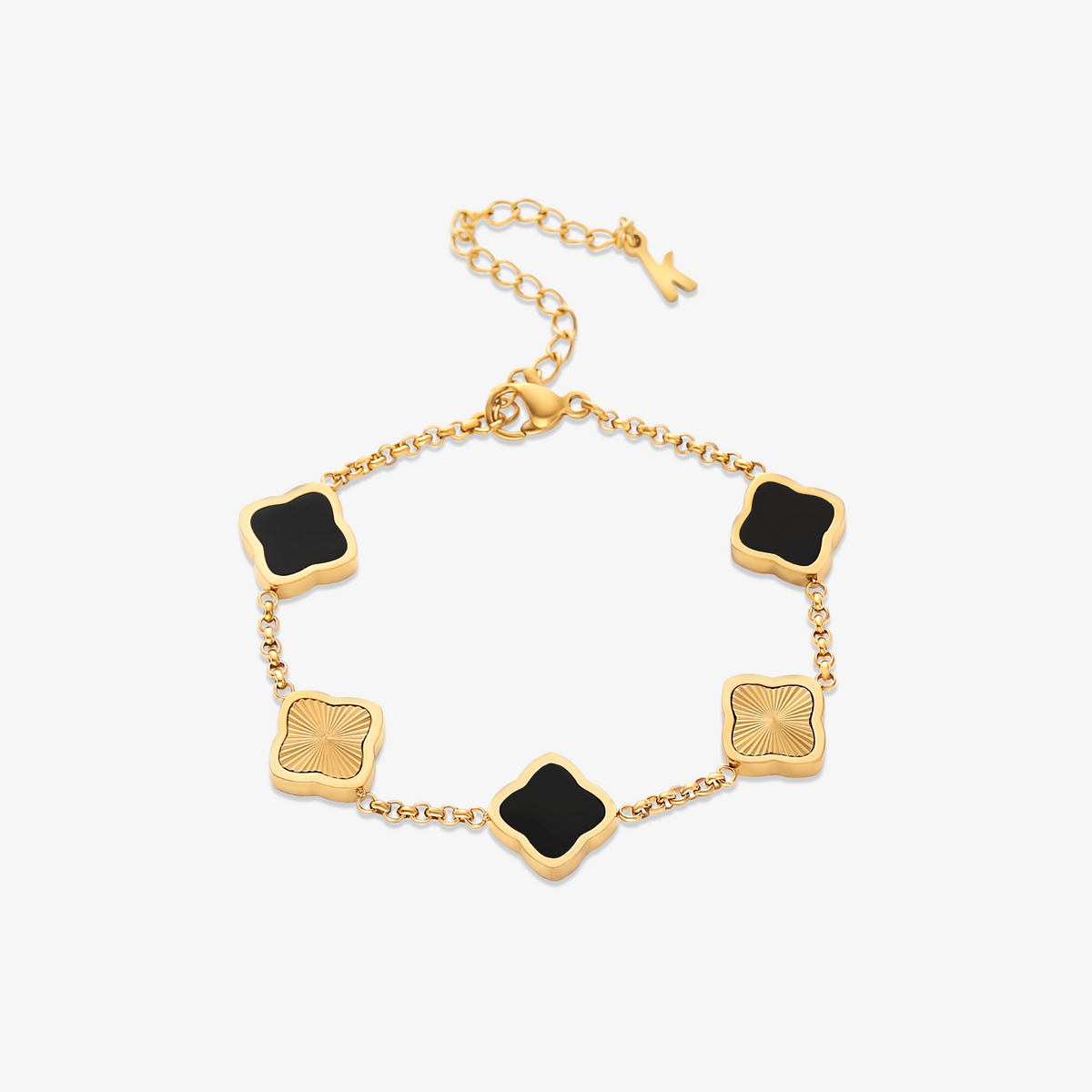 PULSERA TRÉBOL | ORO 18 K