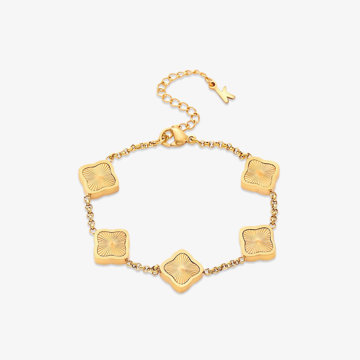 PULSERA TRÉBOL | ORO 18 K