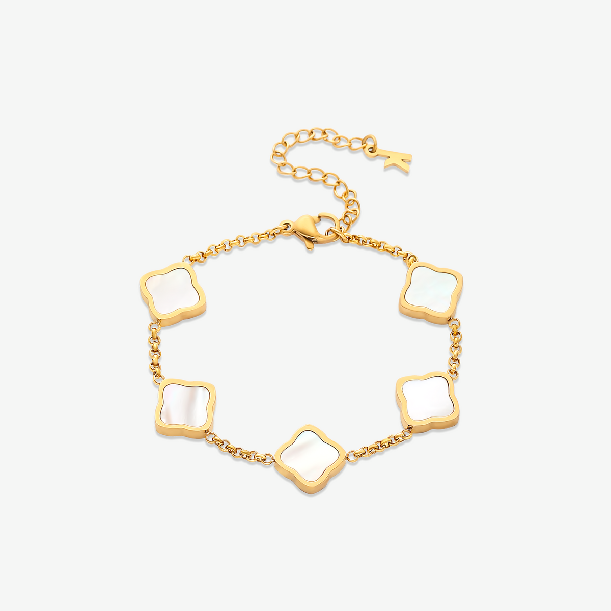 PULSERA TRÉBOL | ORO 18 K