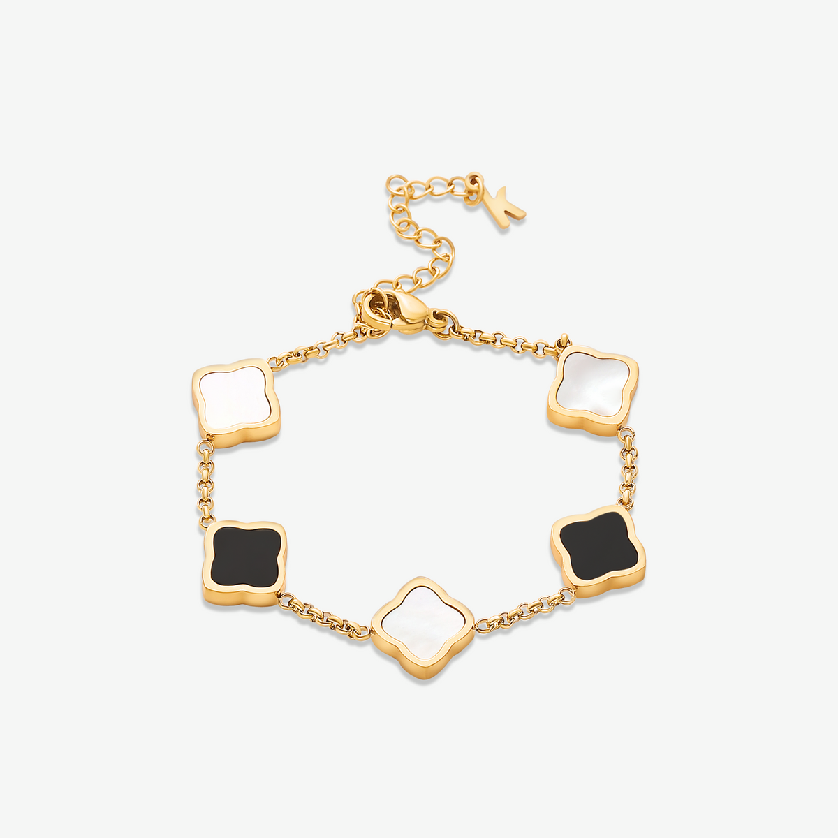PULSERA TRÉBOL | ORO 18 K