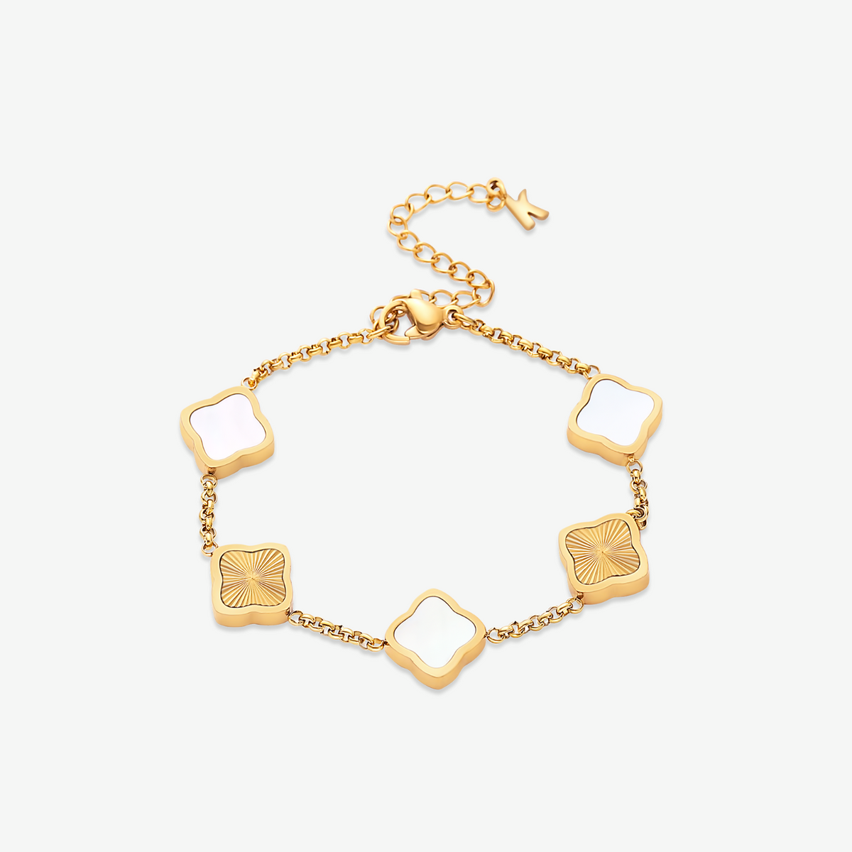 PULSERA TRÉBOL | ORO 18 K