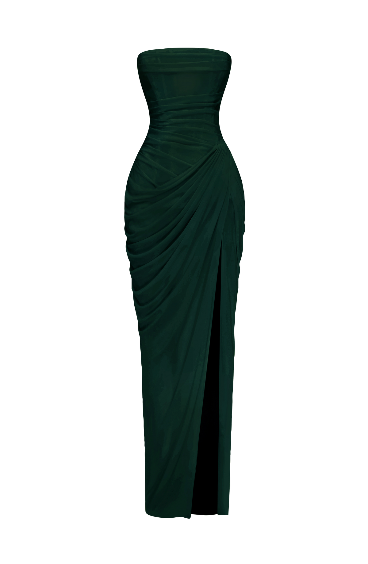 VESTIDO LARGO | CYRA ESMERALDA