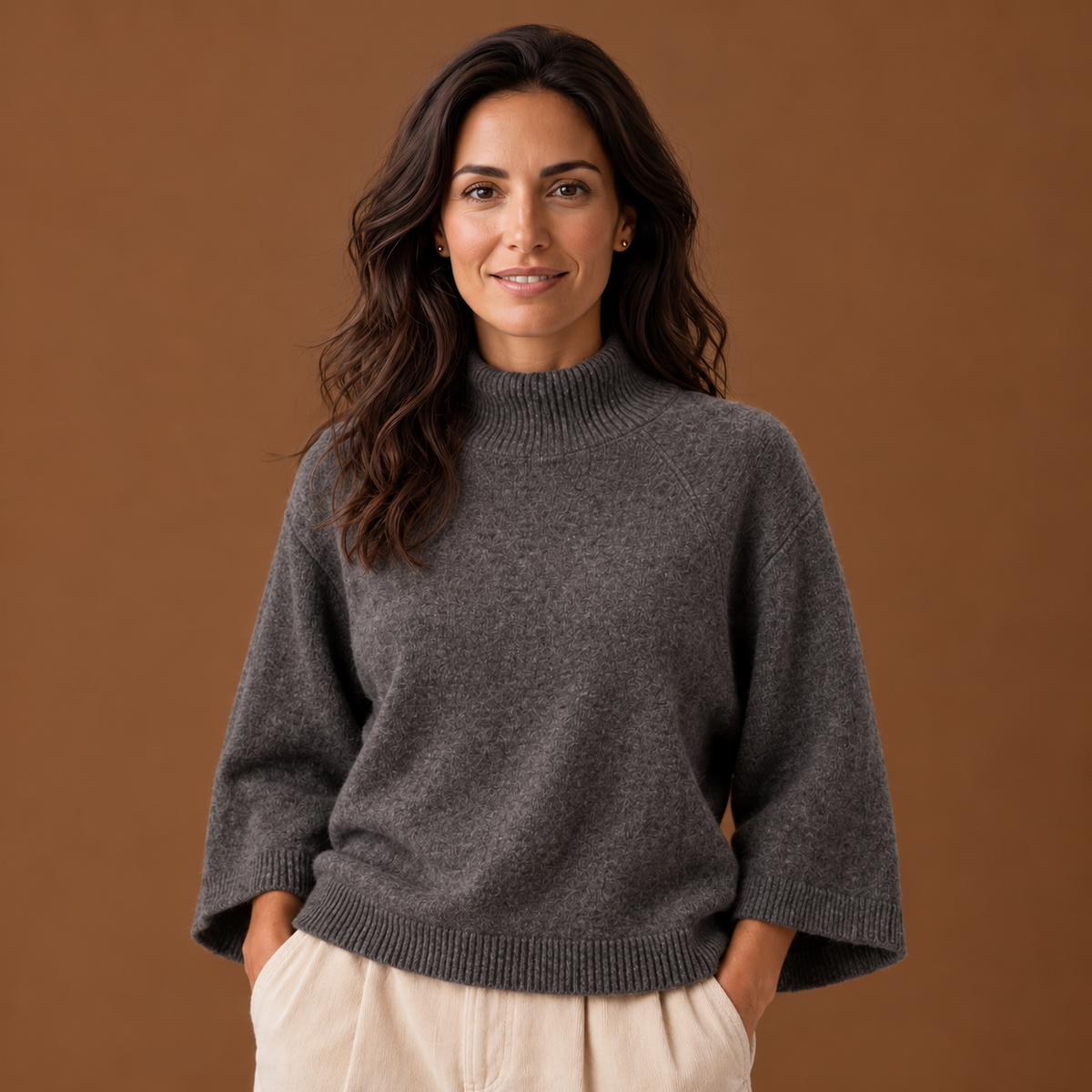SUÉTER OVERSIZE | CUELLO ALTO