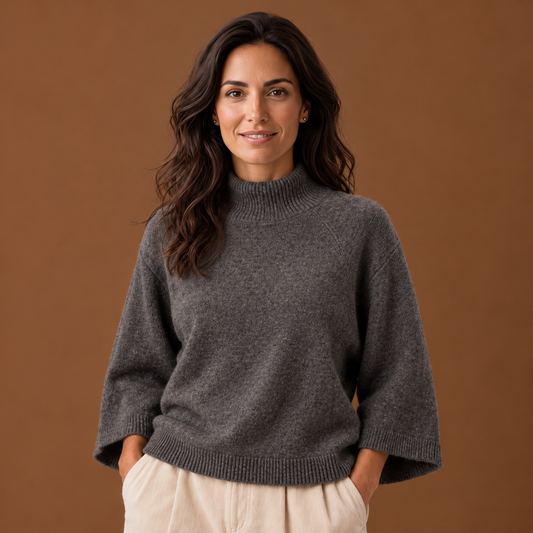 SUÉTER OVERSIZE | CUELLO ALTO