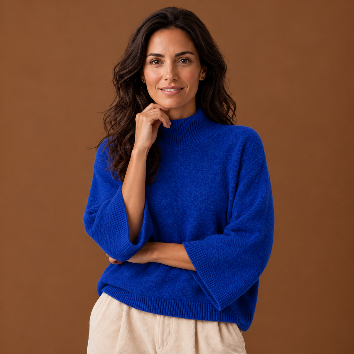 SUÉTER OVERSIZE | CUELLO ALTO