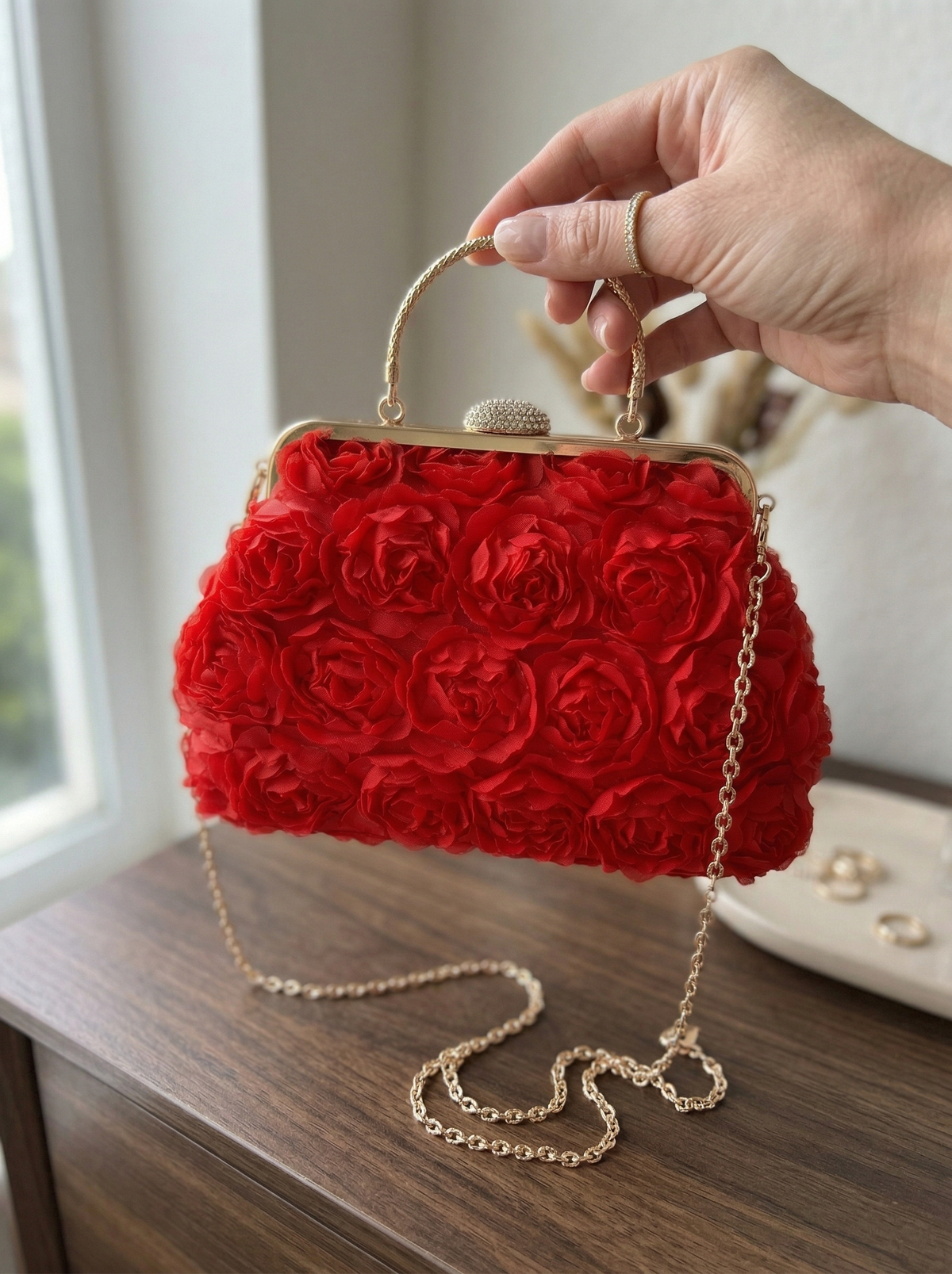 BOLSO DE MANO | FLORA