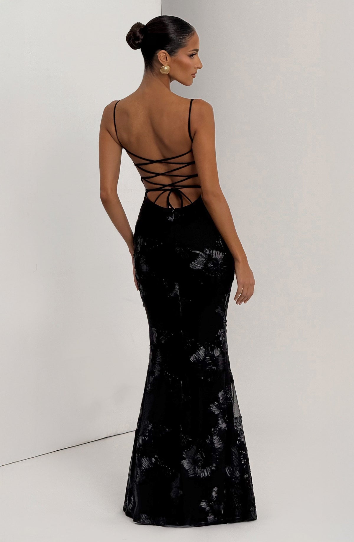 VESTIDO LARGO | BORDADO