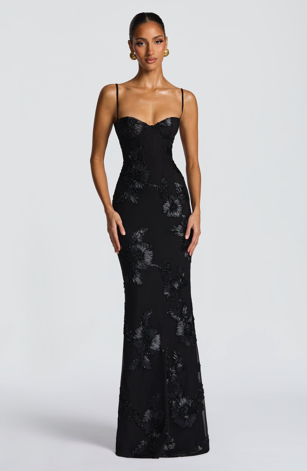 VESTIDO LARGO | BORDADO