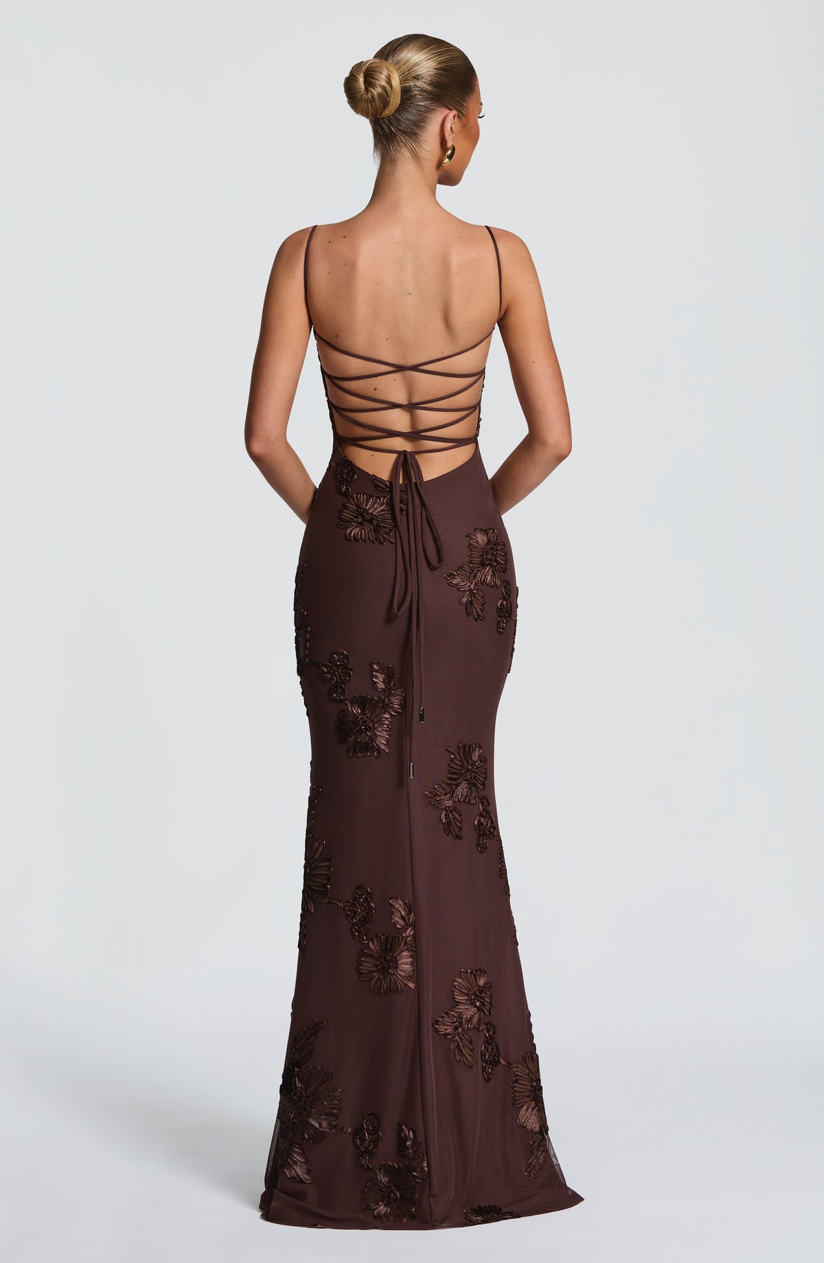 VESTIDO LARGO | BORDADO