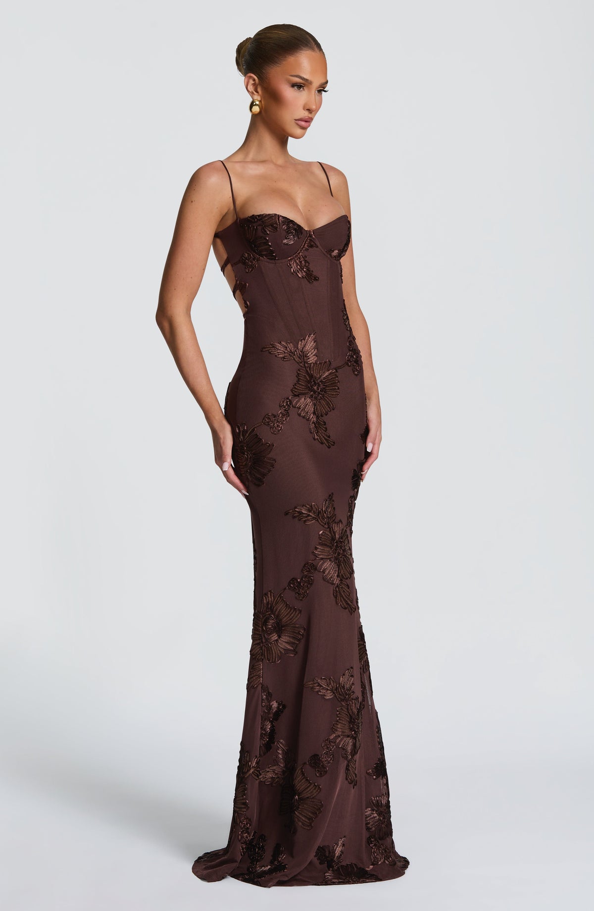 VESTIDO LARGO | BORDADO