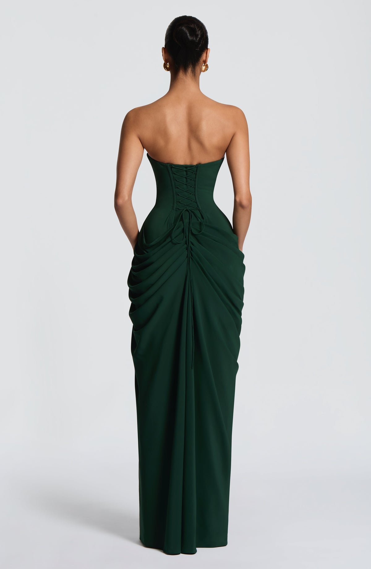 VESTIDO LARGO | CYRA ESMERALDA