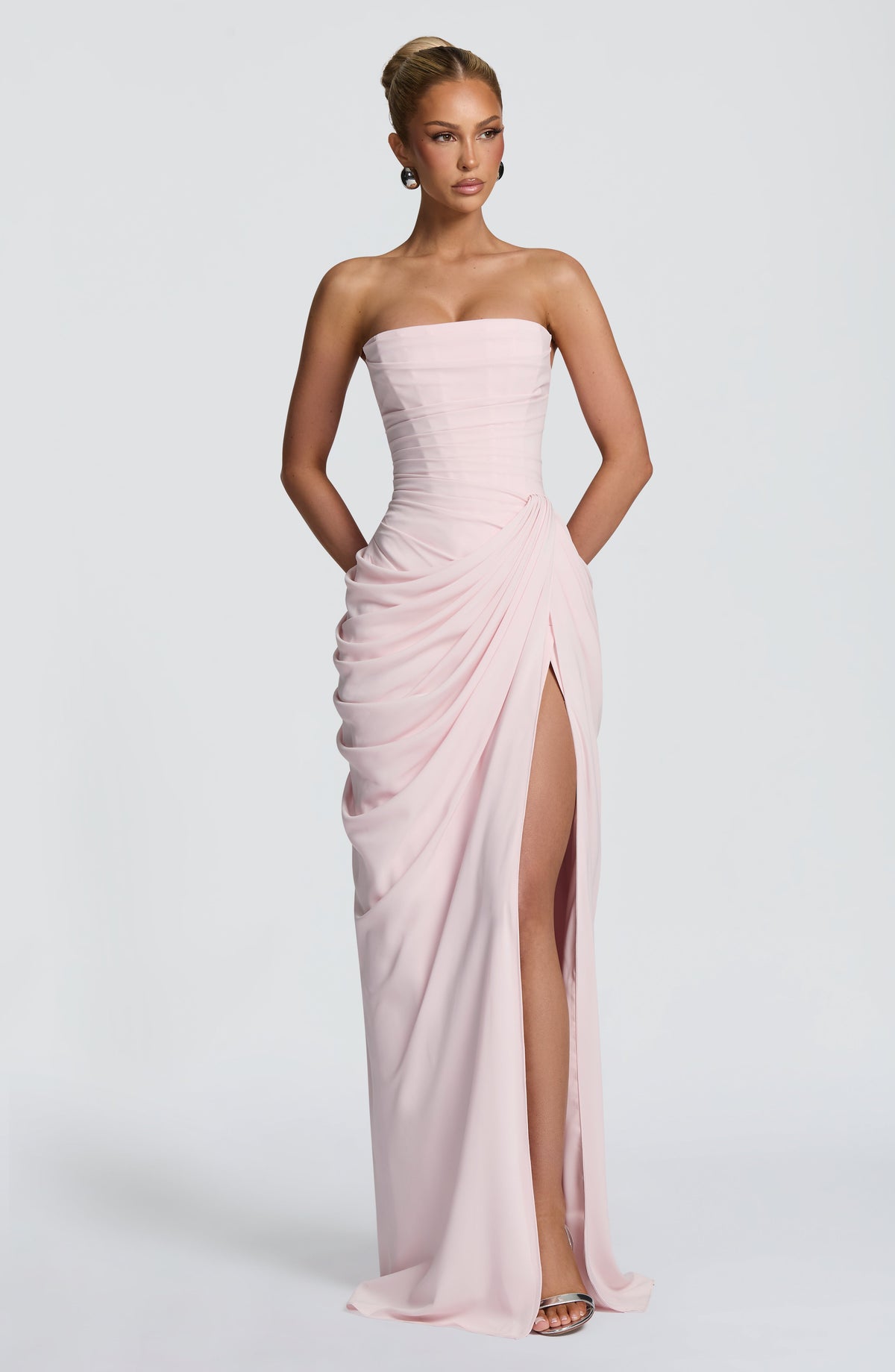 VESTIDO LARGO | CYRA ROSA