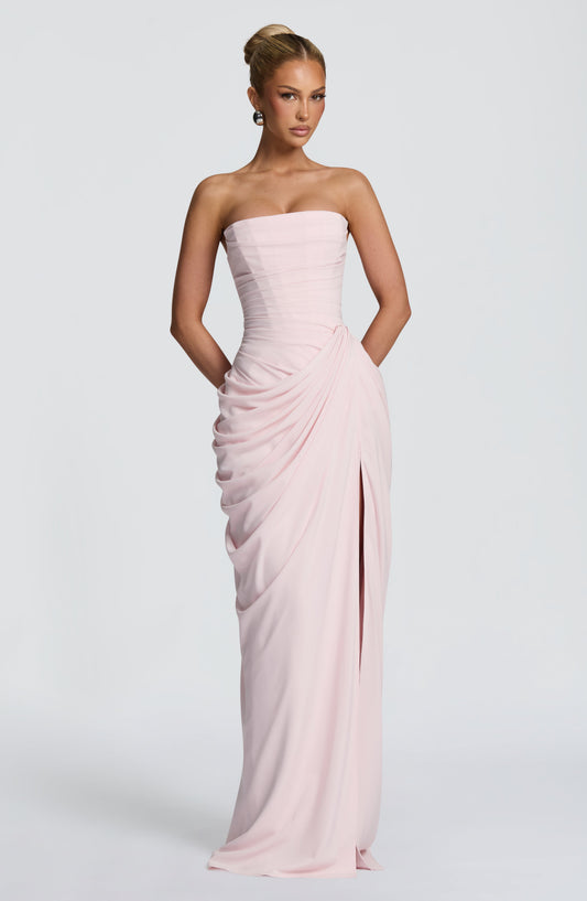 VESTIDO LARGO | CYRA ROSA