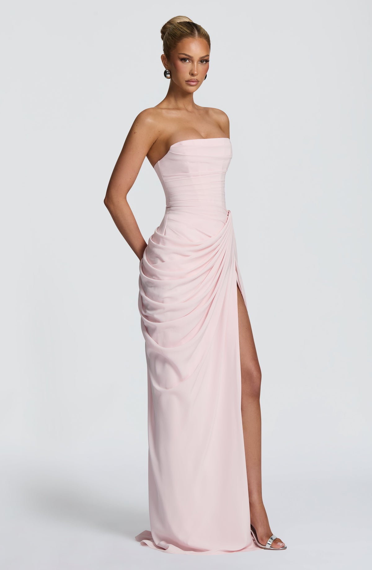 VESTIDO LARGO | CYRA ROSA
