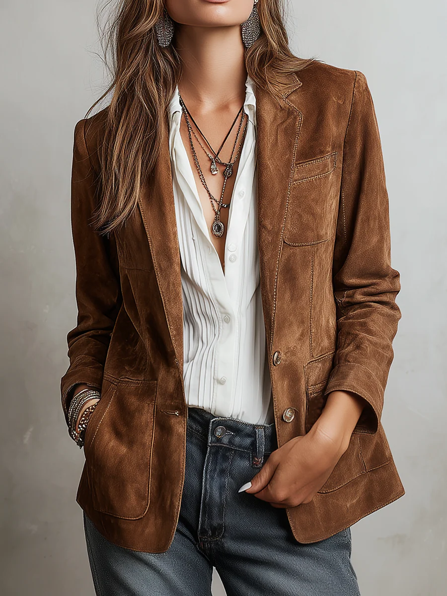 CHAQUETA DE ANTE | VINTAGE