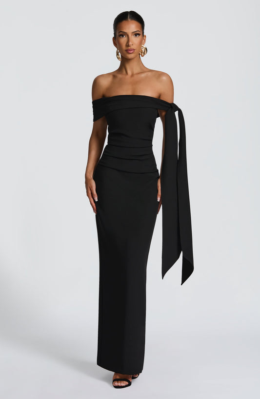 Addie Maxi Dress - Black