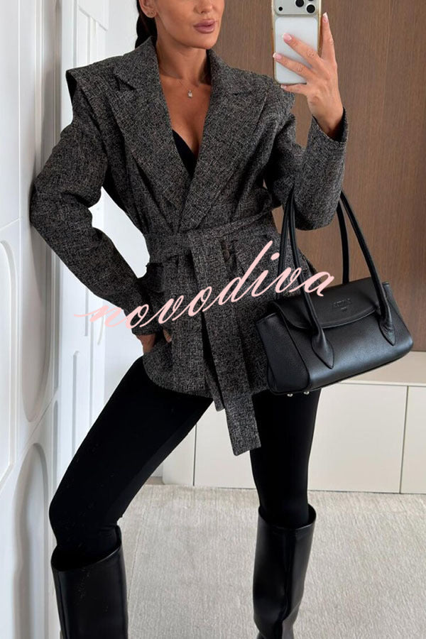 BLAZER HOLGADO | CINTURÓN