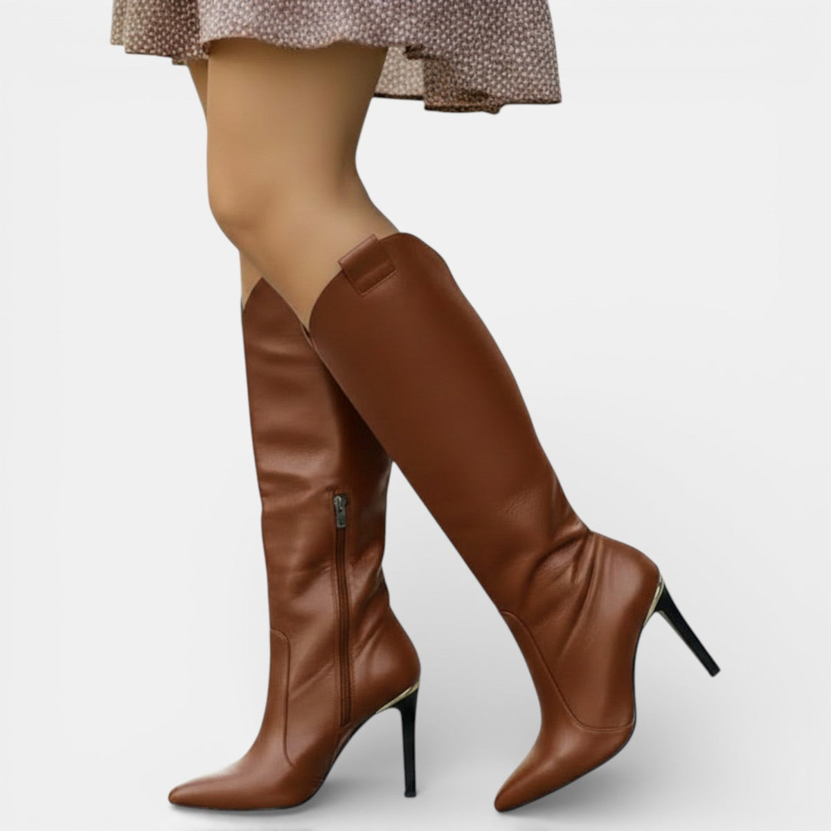 BOTAS MEDIA CAÑA | TACÓN ALTO
