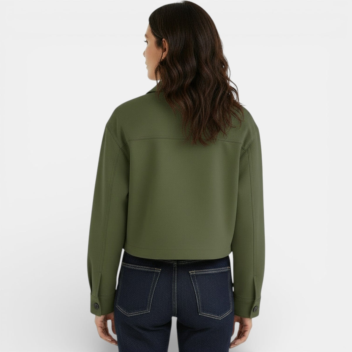 CHAQUETA CORTA | ANTE SINTÉTICO