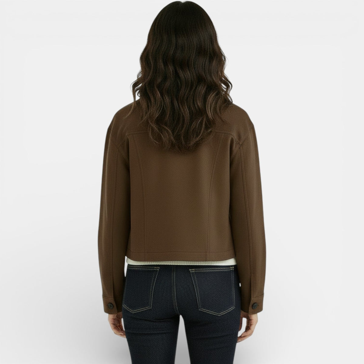 CHAQUETA CORTA | ANTE SINTÉTICO