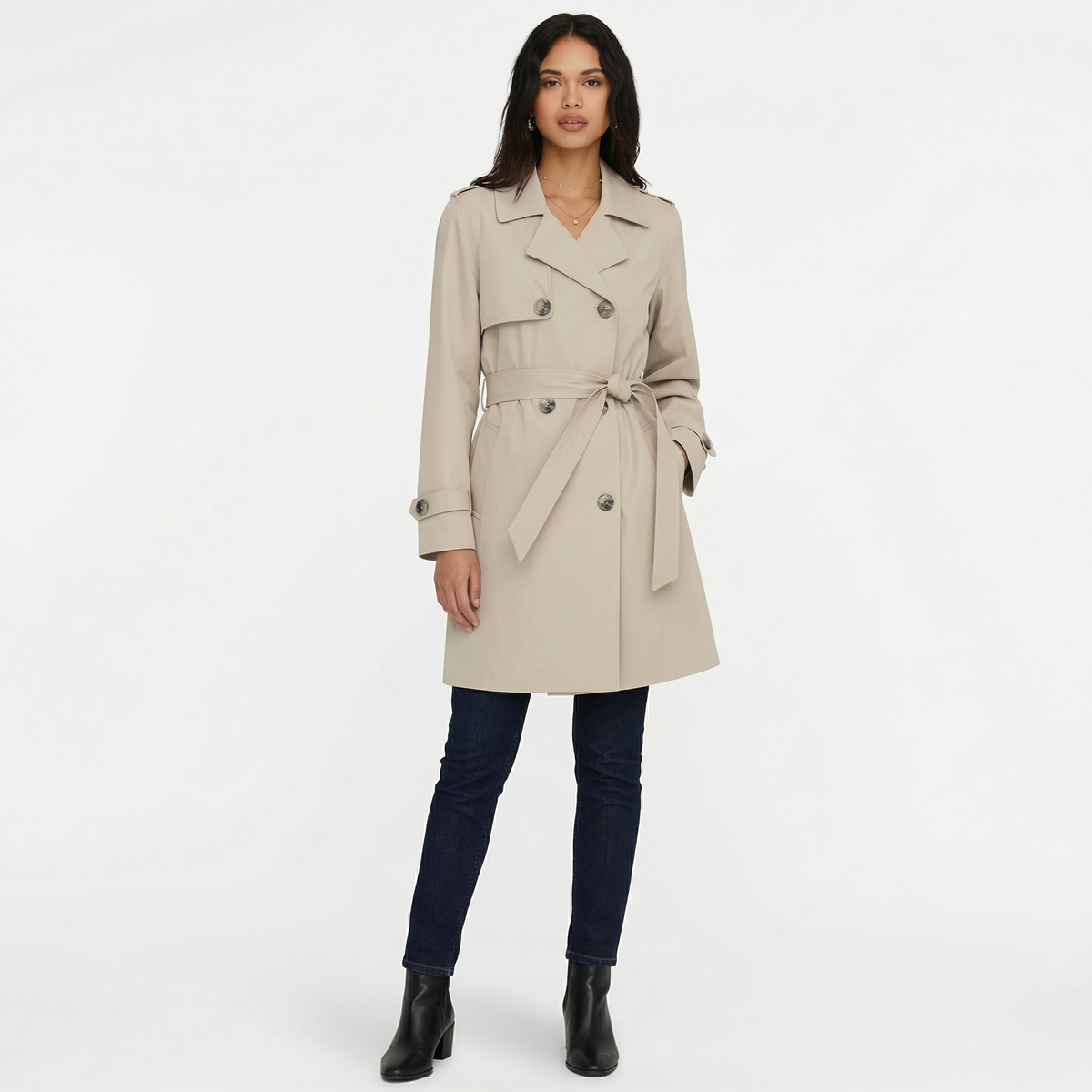 GABARDINA MIDI | CRUZADA