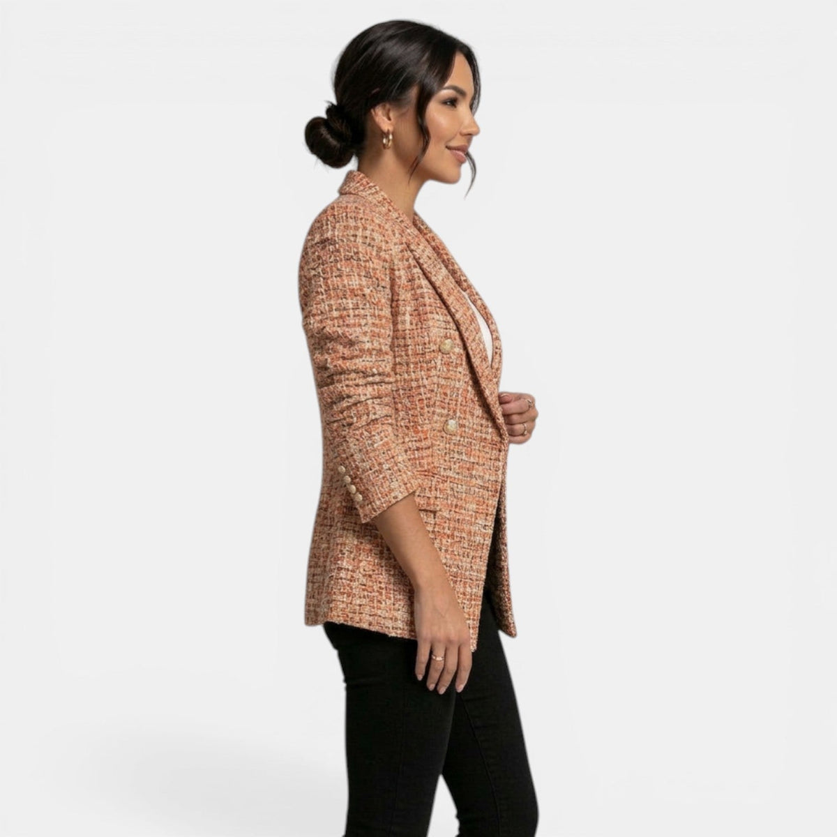 ABRIGO BLAZER | ESTAMPADO