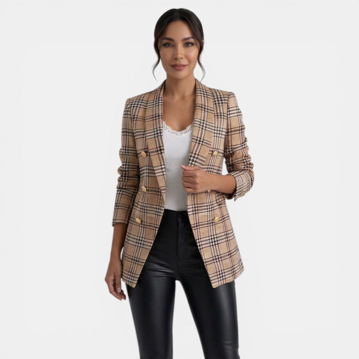 ABRIGO BLAZER | ESTAMPADO