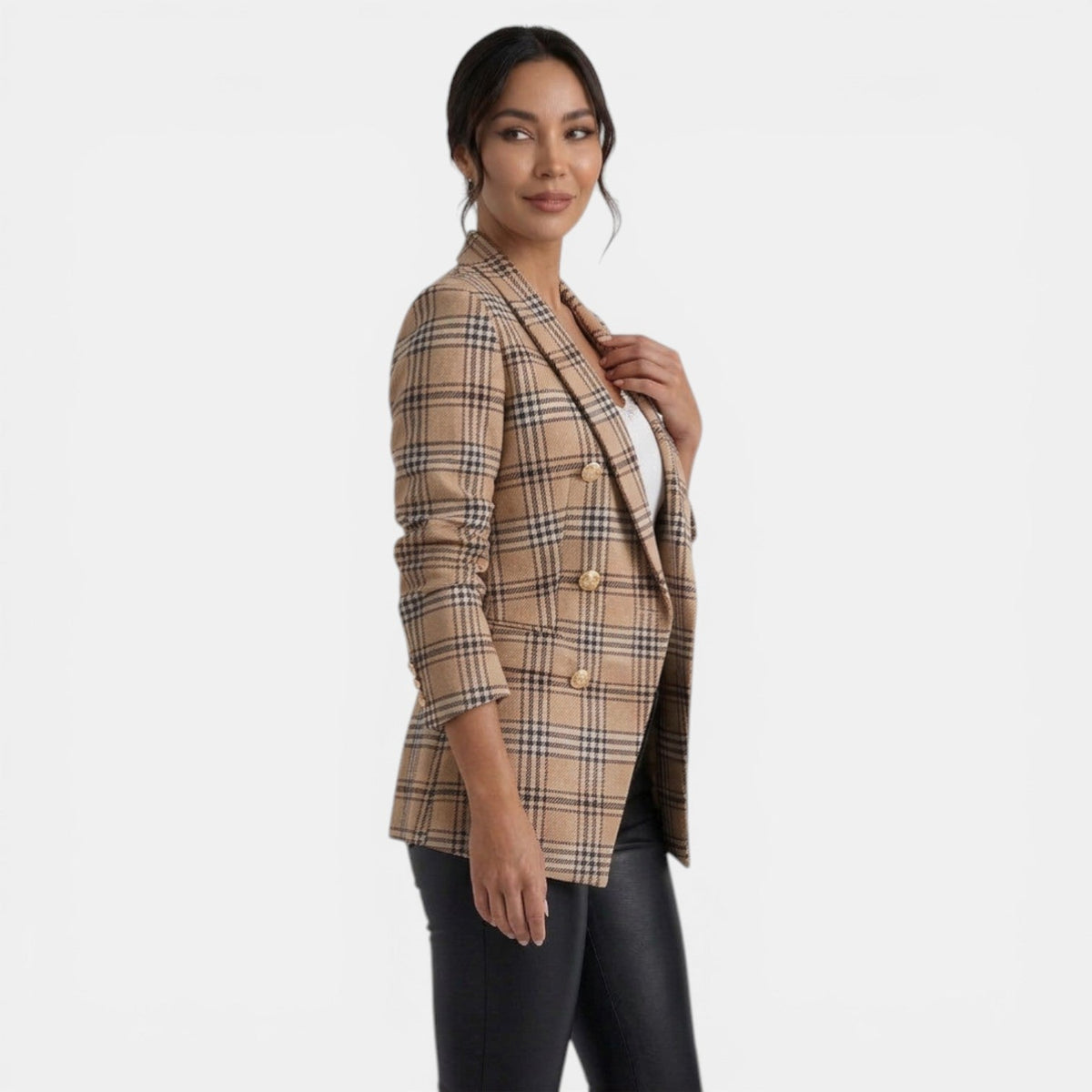 ABRIGO BLAZER | ESTAMPADO