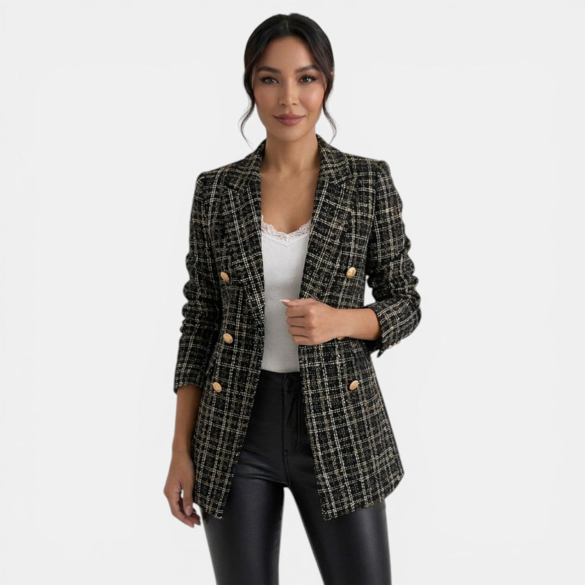 ABRIGO BLAZER | ESTAMPADO