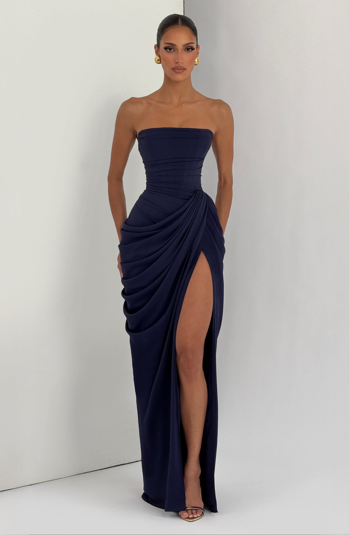 VESTIDO LARGO | CYRA MARINO
