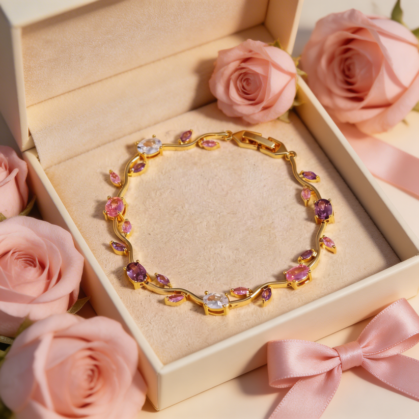PULSERA DE FLORES | AURA