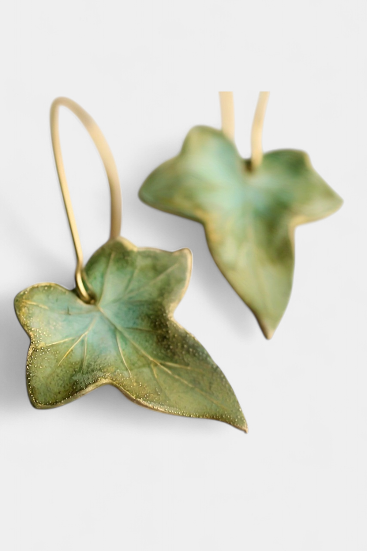 PENDIENTES | HOJA VERDE