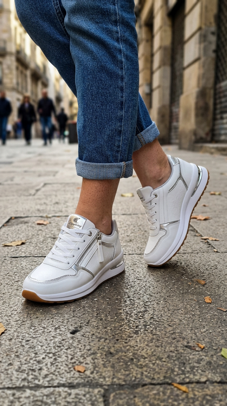 ZAPATILLAS | DETALLES METALIZADOS