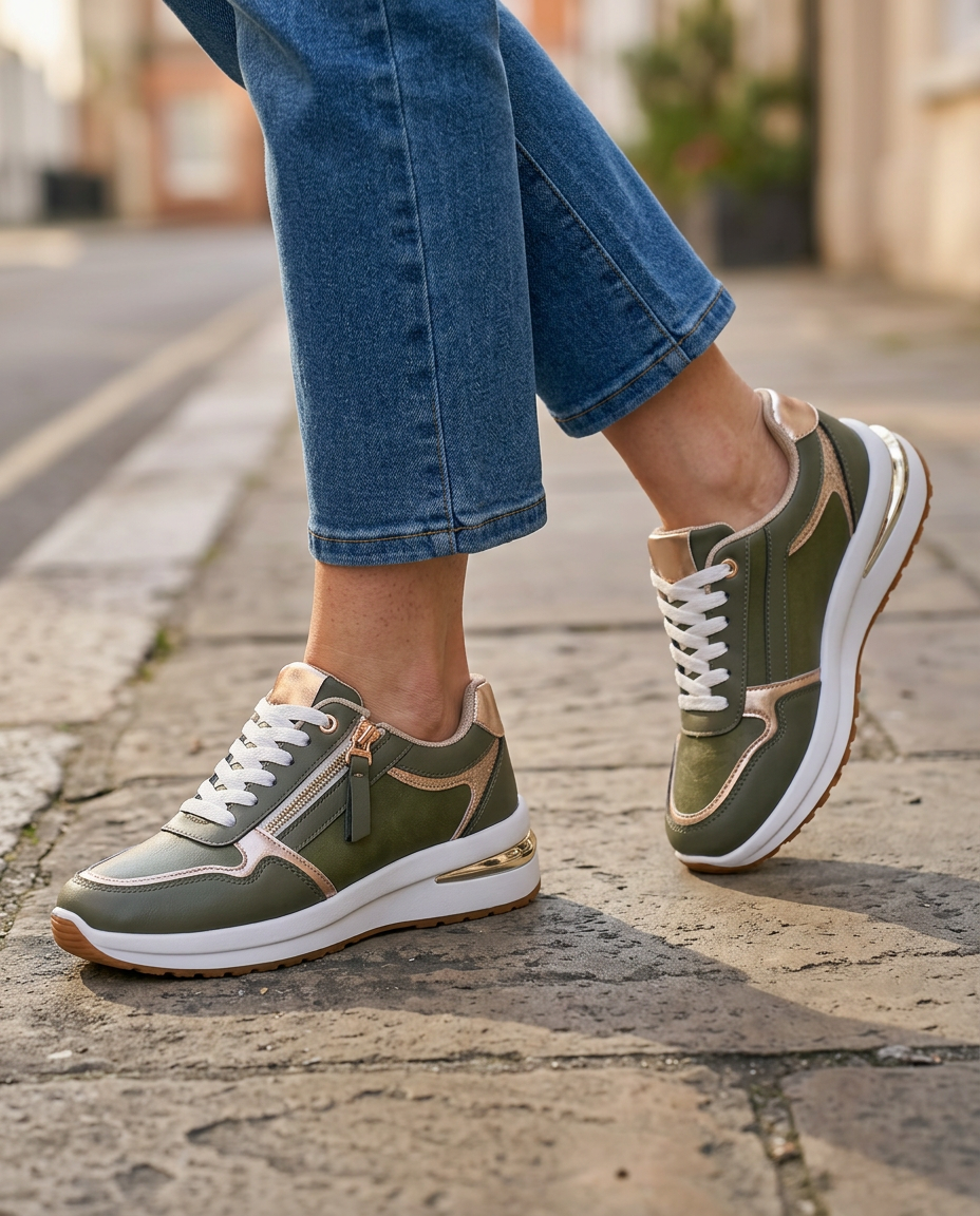 ZAPATILLAS | DETALLES METALIZADOS
