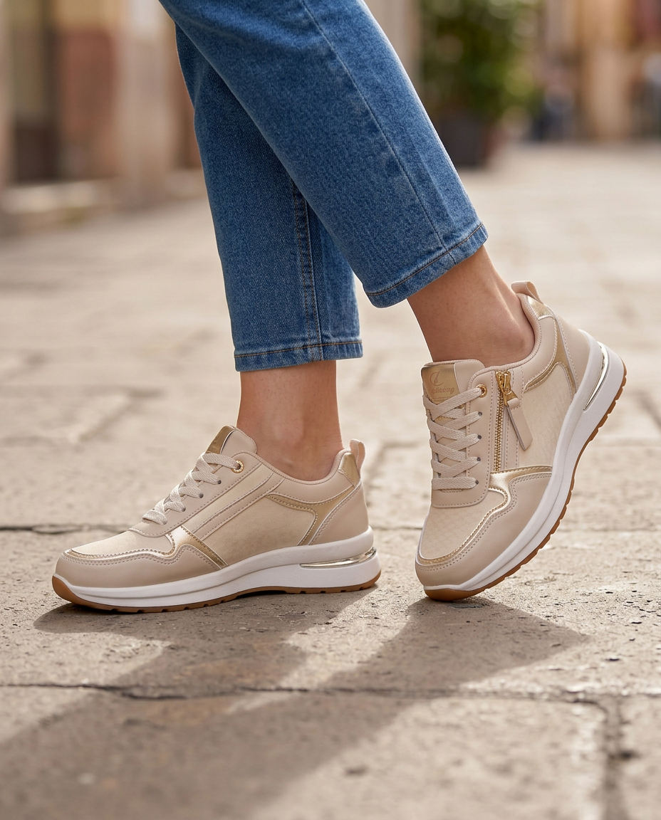 ZAPATILLAS | DETALLES METALIZADOS