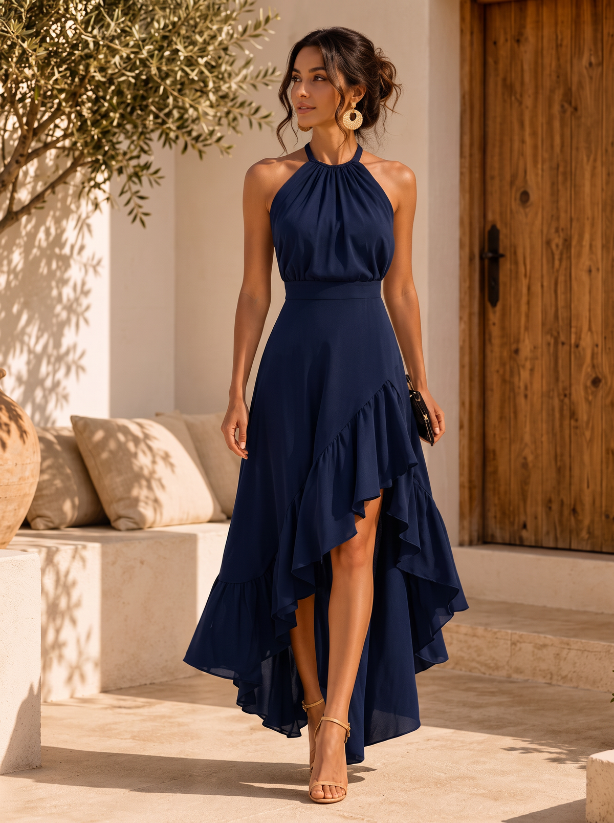 VESTIDO DE INVITADA | HALTER