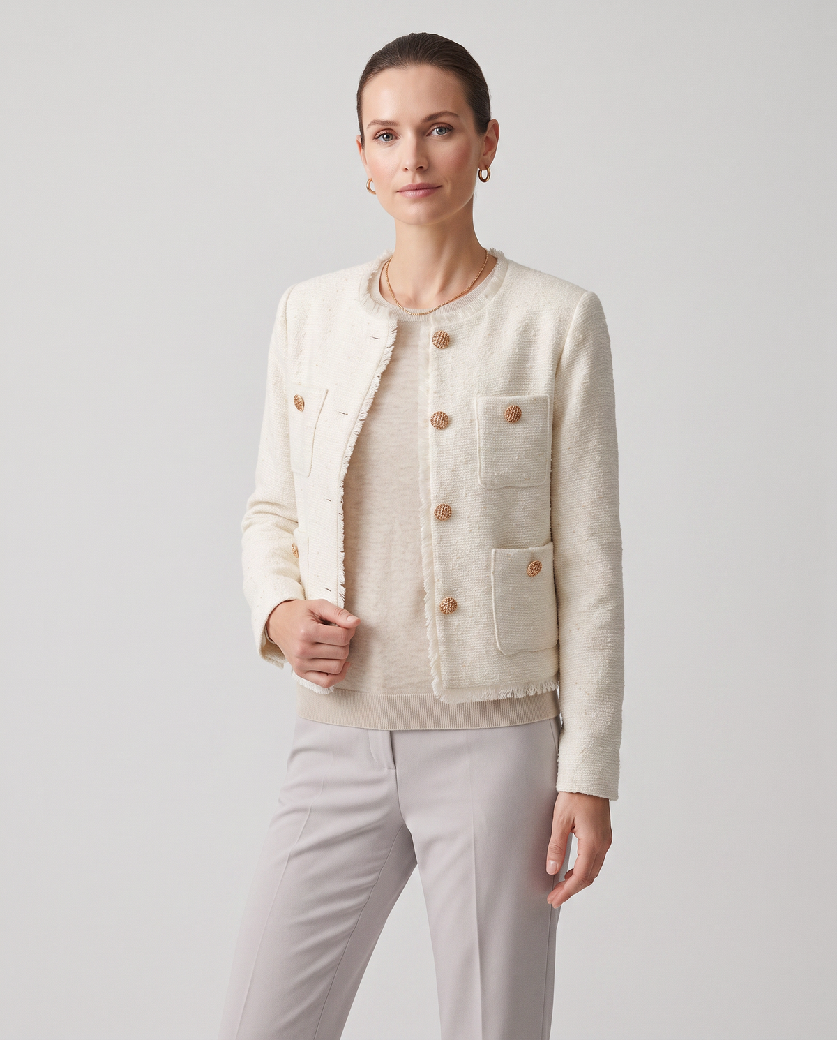 CHAQUETA CORTA | BOUCLÉ