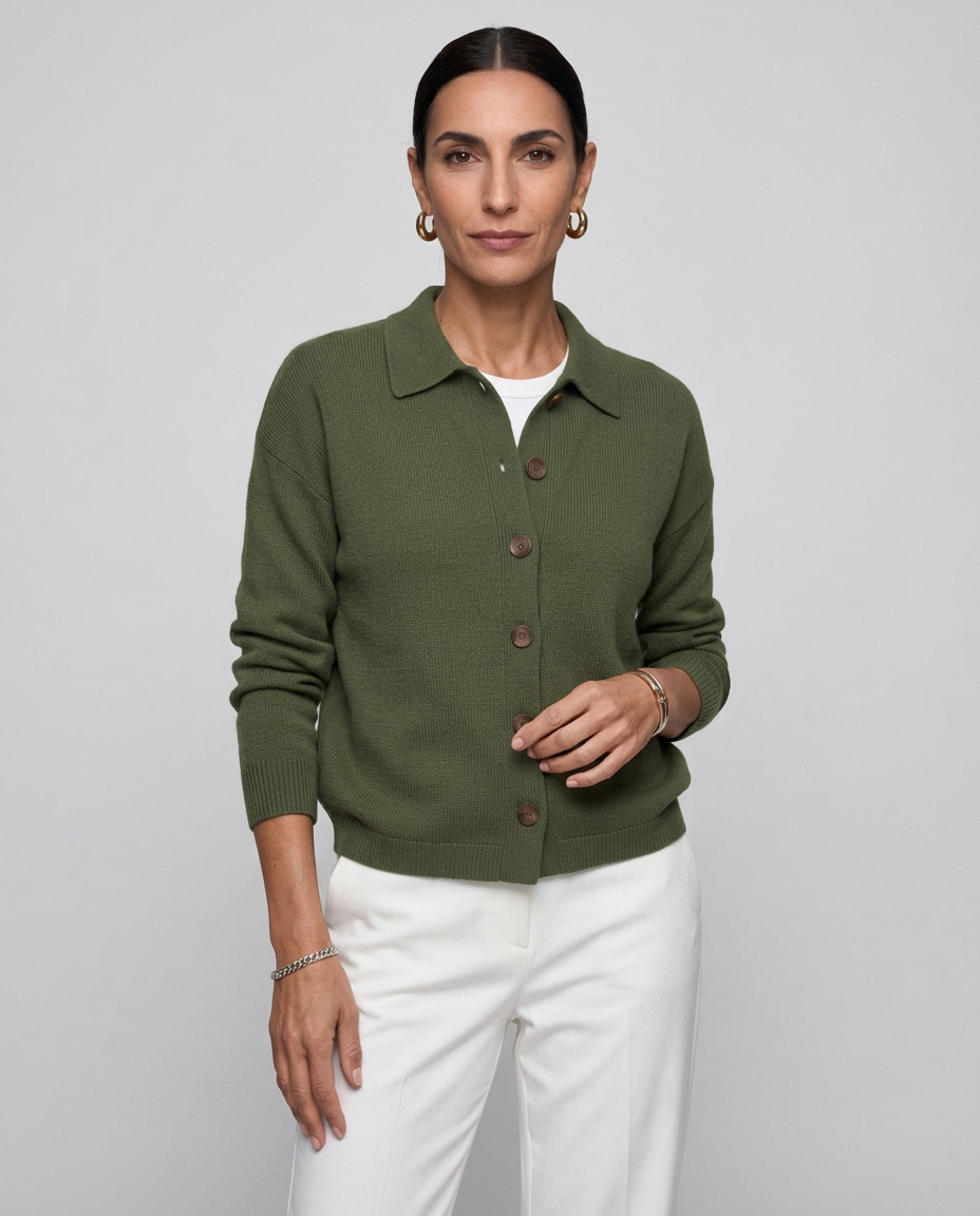 CÁRDIGAN | CUELLO CAMISERO