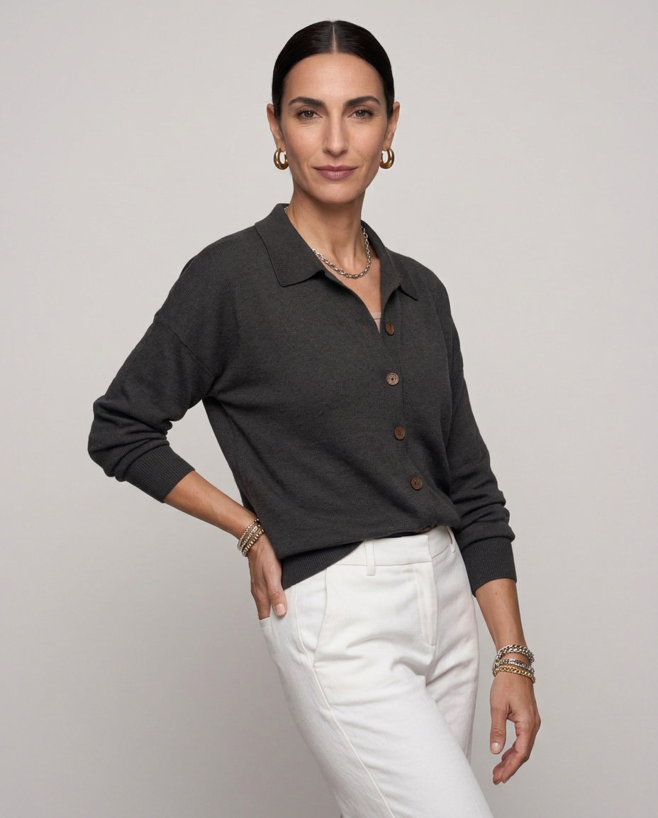 CÁRDIGAN | CUELLO CAMISERO