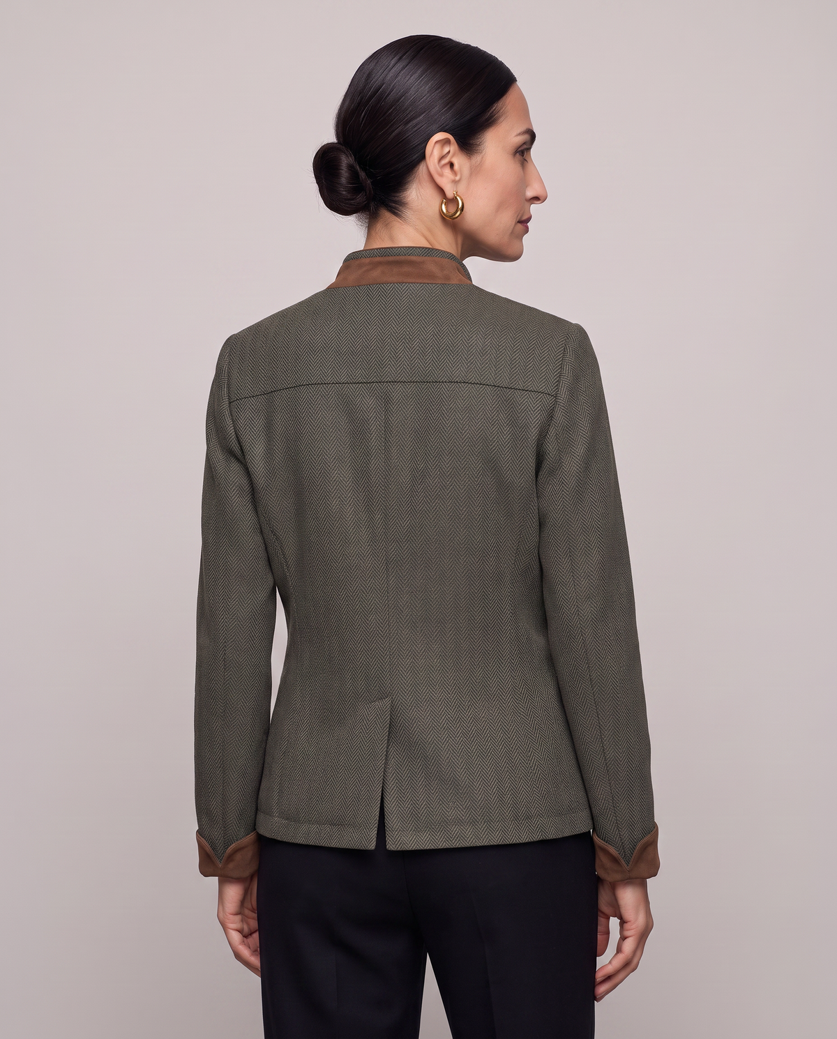 CHAQUETA CORTA | VERDE MILITAR